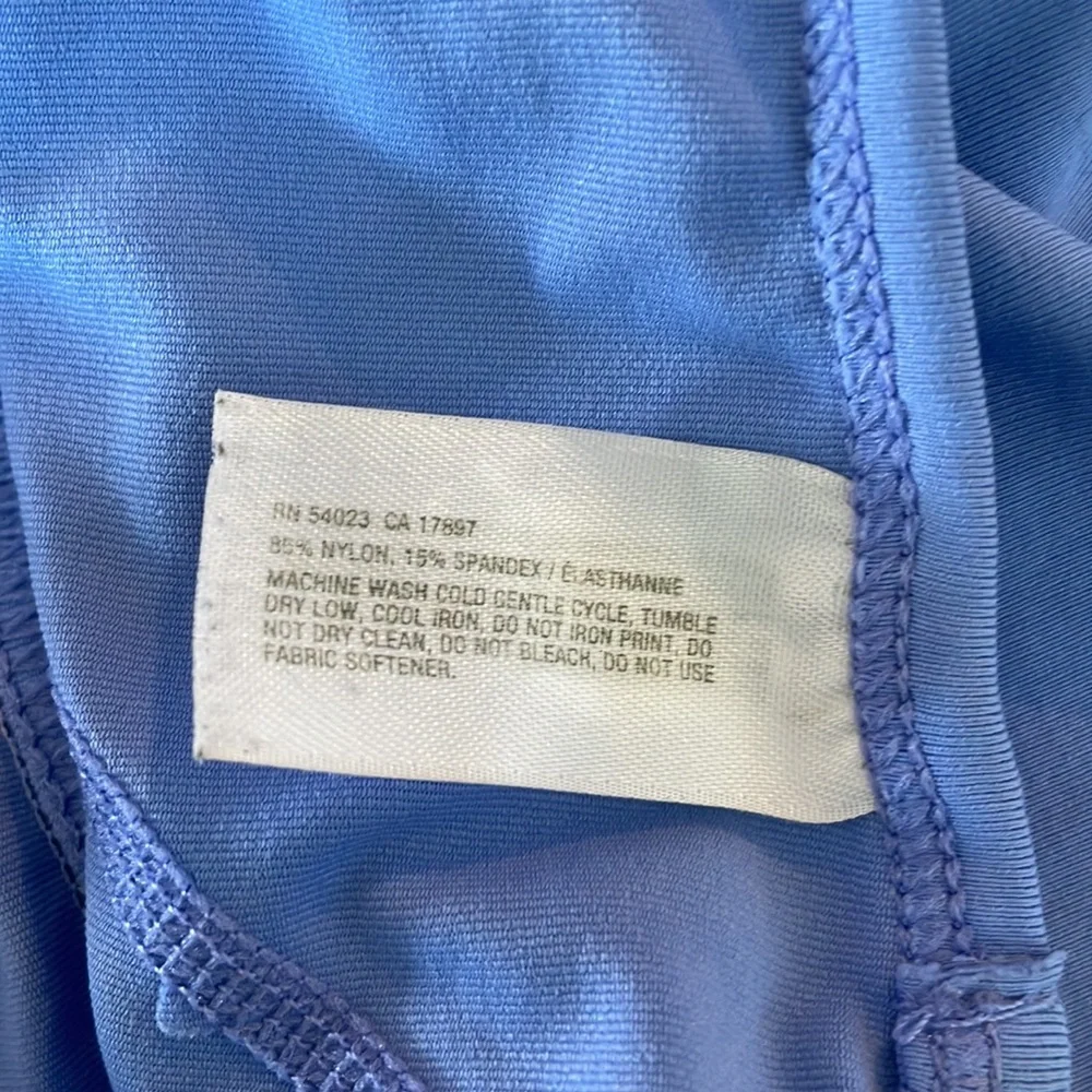GapFit Cornflower Blue Razorback Workout Tank - Picture 8 of 10